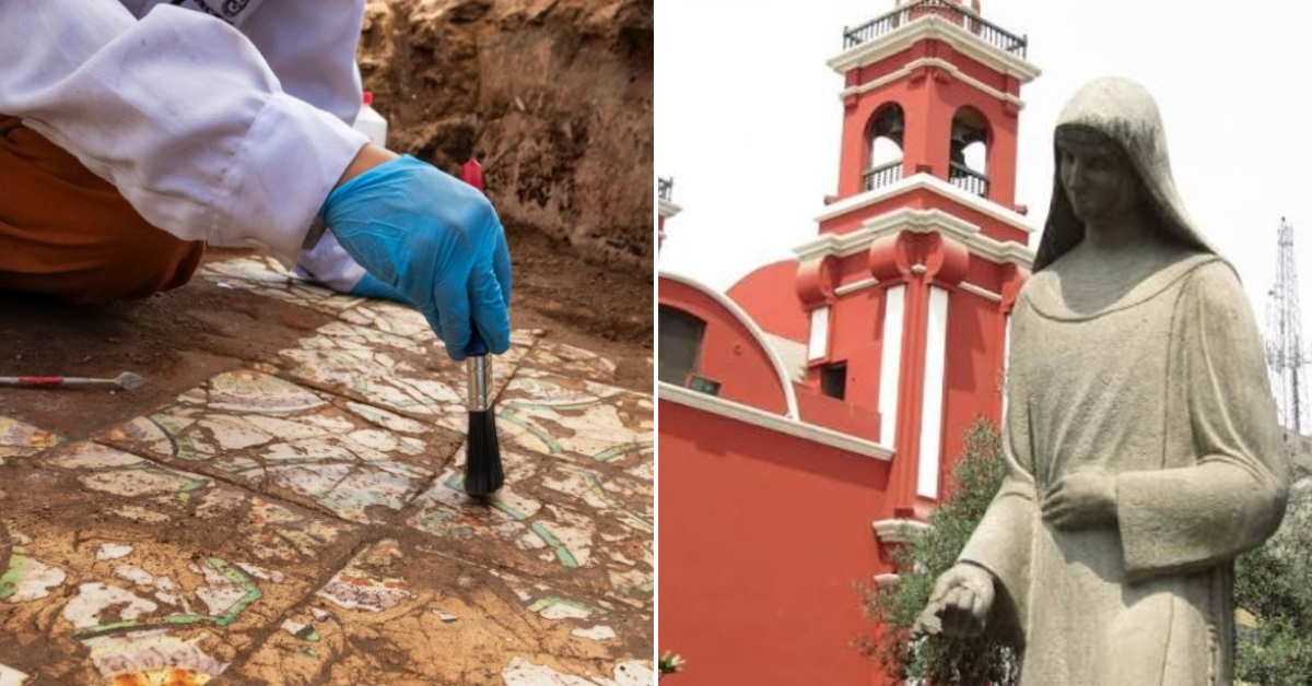 Santa Rosa de Lima: Descubren bajo su santuario restos de un hospital de hace 450 años