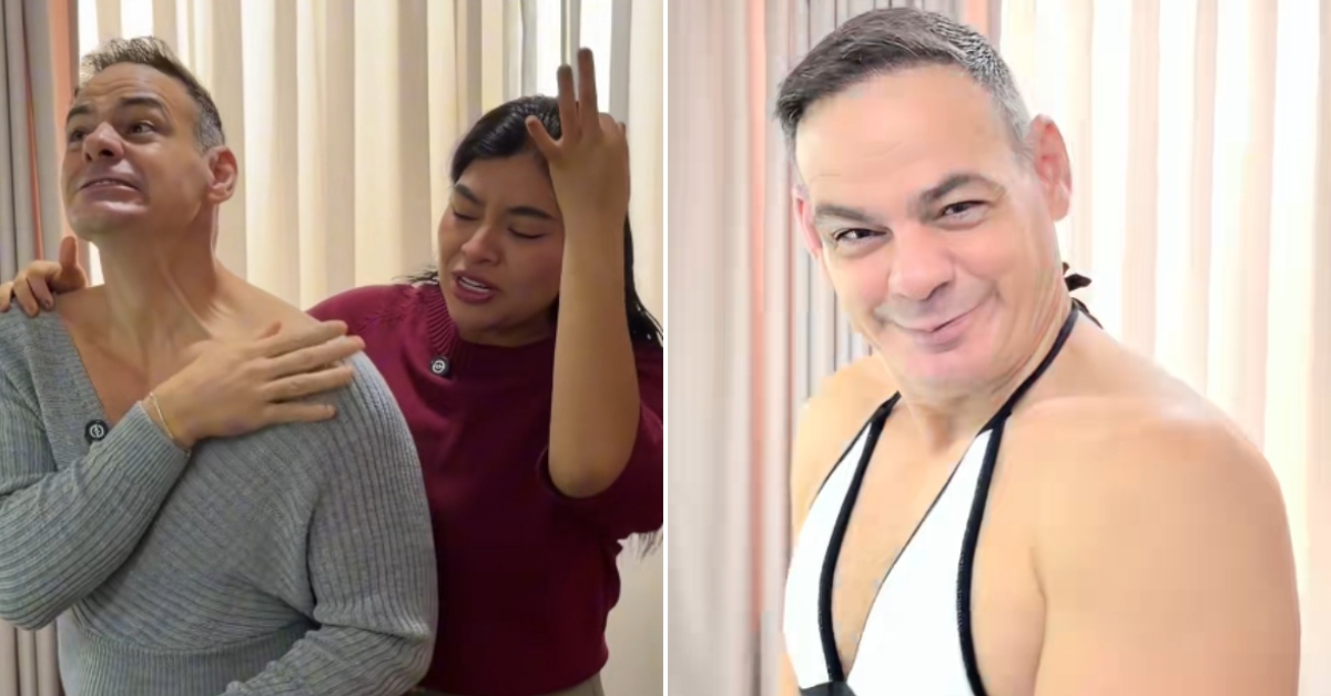 Leslie Echevarría queda impactada tras descubrir a Mark Vito usando ropa de mujer: "Yo tenía mis dudas..."