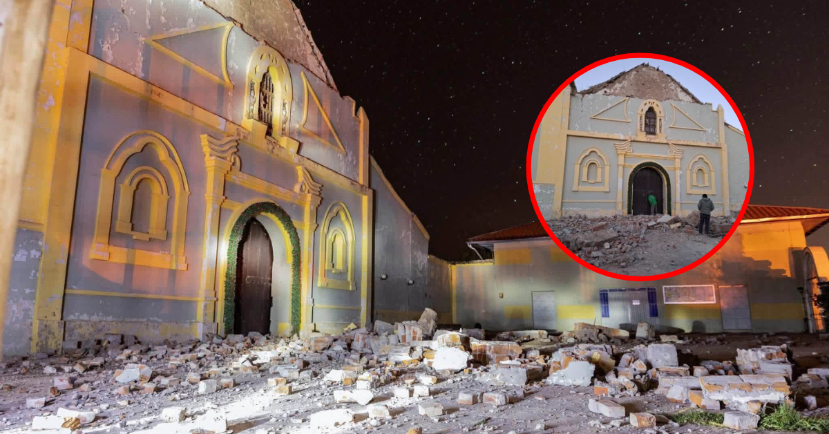 Iglesia matriz en riesgo de colapsar por completo tras fuerte sismo en Junín: Áreas están totalmente afectadas