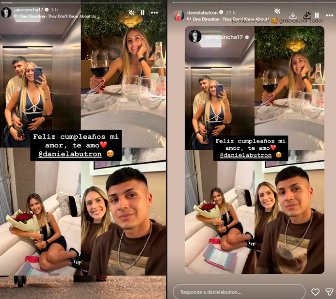 Jairo Concha confirma romance con Daniela Butrón.