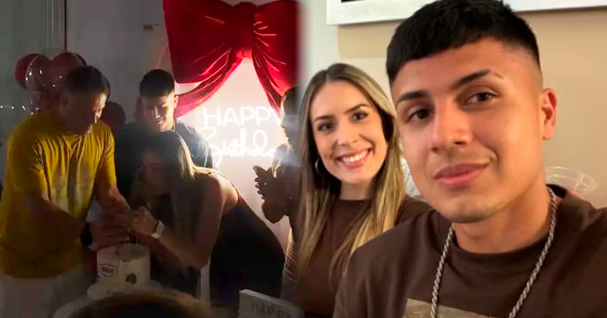 Jairo Concha confirma relación con hija de Leao Butrón con romántico mensaje en redes sociales