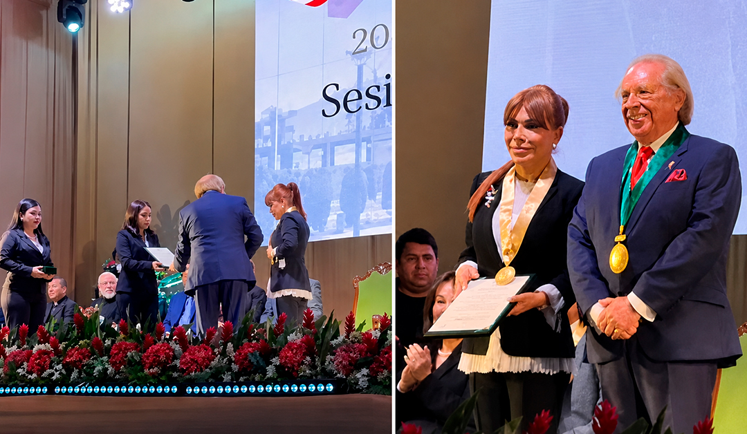Magaly Medina es condecorada por la Municipalidad de La Molina por su trayectoria