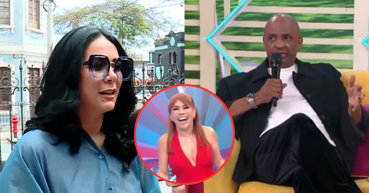 Magdyel Ugaz marca distancia de Sergio George y Magaly se burla: "Ya le dijiste viejo y abuelo"