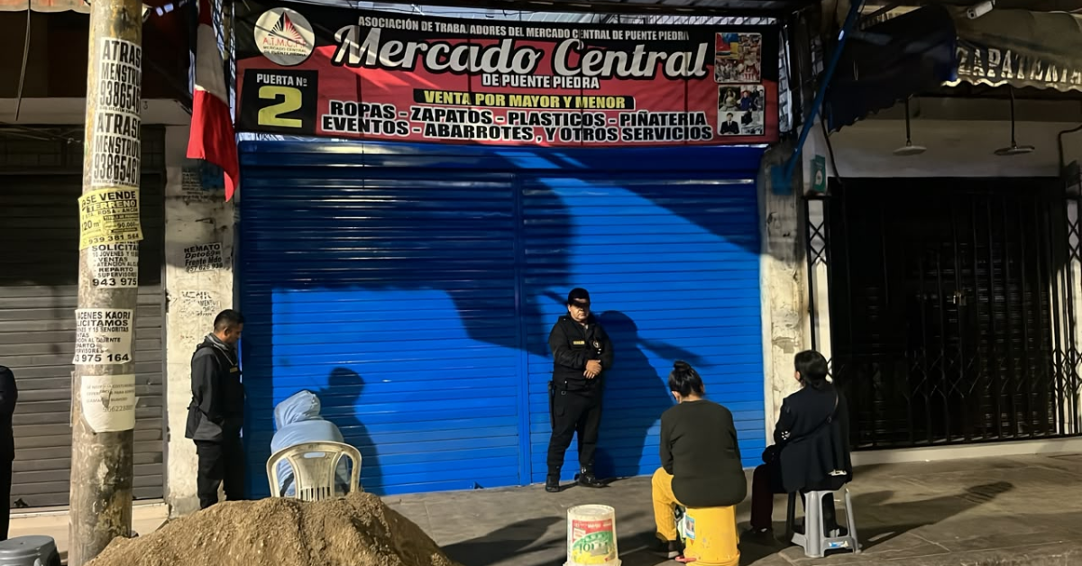 Puente Piedra: Joven de 19 años muere en extrañas circunstancias dentro de mercado