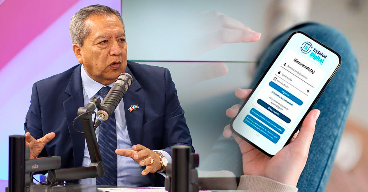 EsSalud lanza aplicativo para reservar citas médicas más rápido: "El tiempo de espera lo estamos reduciendo"