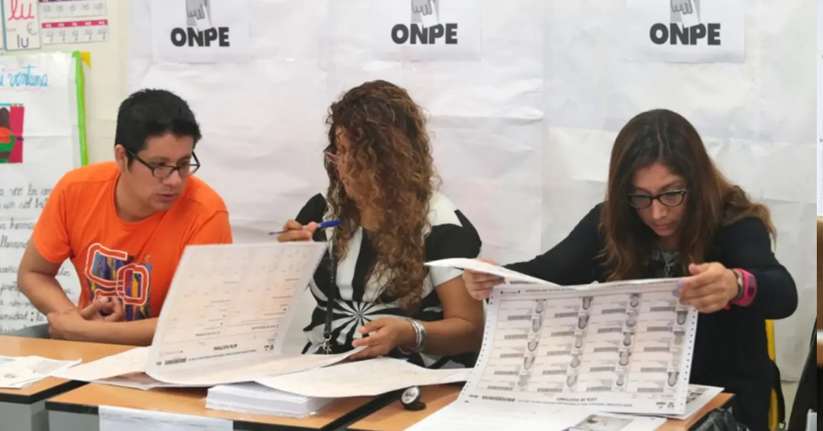Miembros de mesa cargarán con la responsabilidad de recibir a votantes y contabilizar las actas