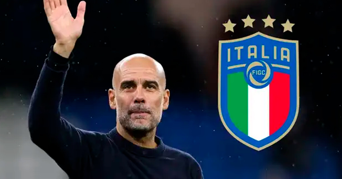 Federación Italiana confirma conversaciones con "Pep" Guardiola para que sea su nuevo DT