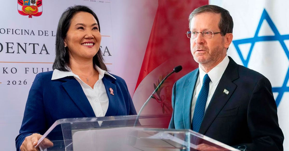 Presidente de Israel felicitó a Keiko Fujimori como presidenta electa de Perú: "Debemos trabajar juntos"