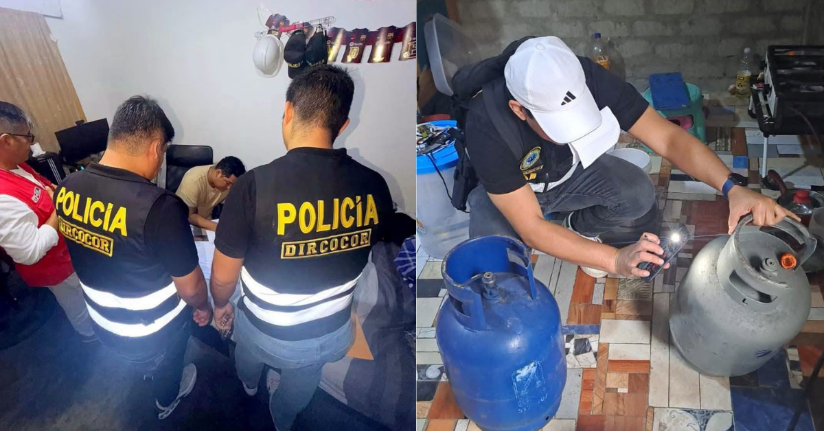 Nuevo Chimbote: Dos suboficiales son detenidos por presunta extorsión a vendedores de gas