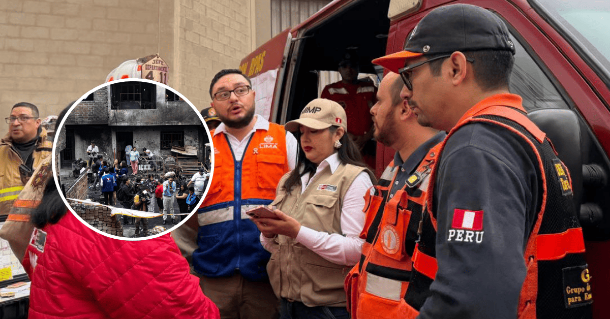 Ministra de la Mujer tras incendio en La Victoria que dejó 10 muertos: "Vamos a brindarles apoyo con un equipo psicológico"