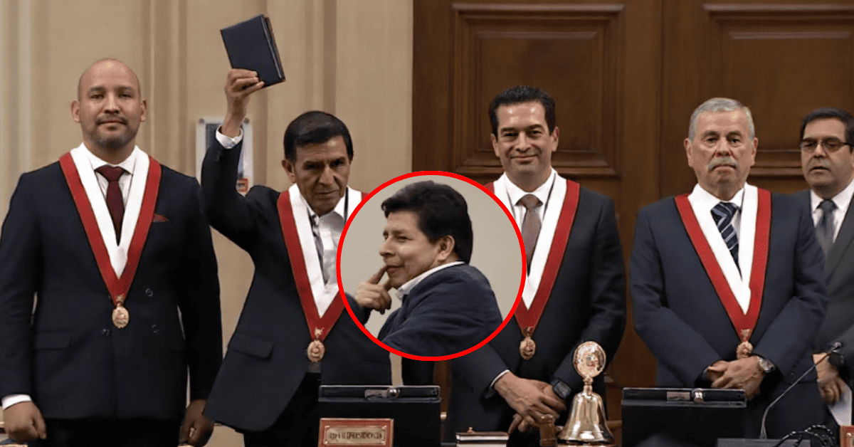 José Castillo Terrones asume el cargo de senador: "Por la libertad del presidente Pedro Castillo, sí juro"