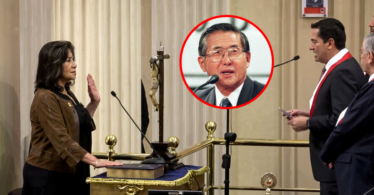Martha Chávez jura como senadora: "Por la memoria de Alberto Fujimori, el mejor presidente del Perú, SÍ juro"