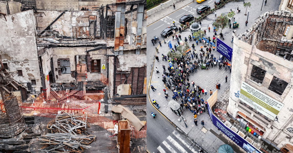 Restauración del edificio Giacoletti de la mano de la Municipalidad Metropolitana de Lima y Prolima