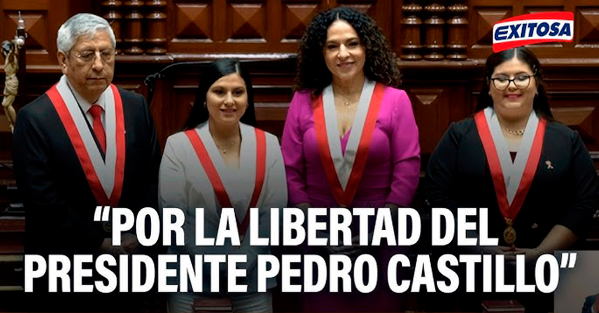Yenifer Paredes jura como diputada para el periodo 2026 - 2031: "Por la libertad del presidente Pedro Castillo"