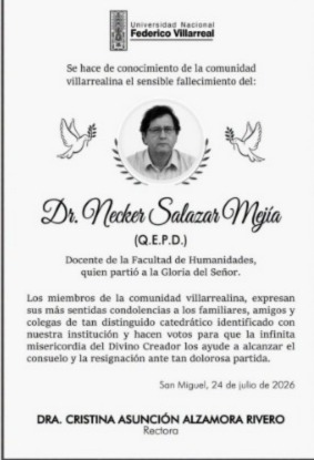 Pronunciamiento de la universidad
