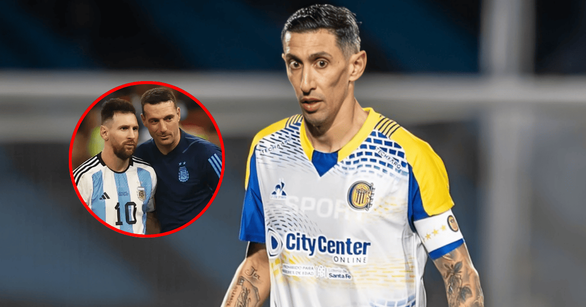 Ángel Di María rompe su silencio sobre la continuidad de Lionel Messi y Scaloni en la selección de Argentina