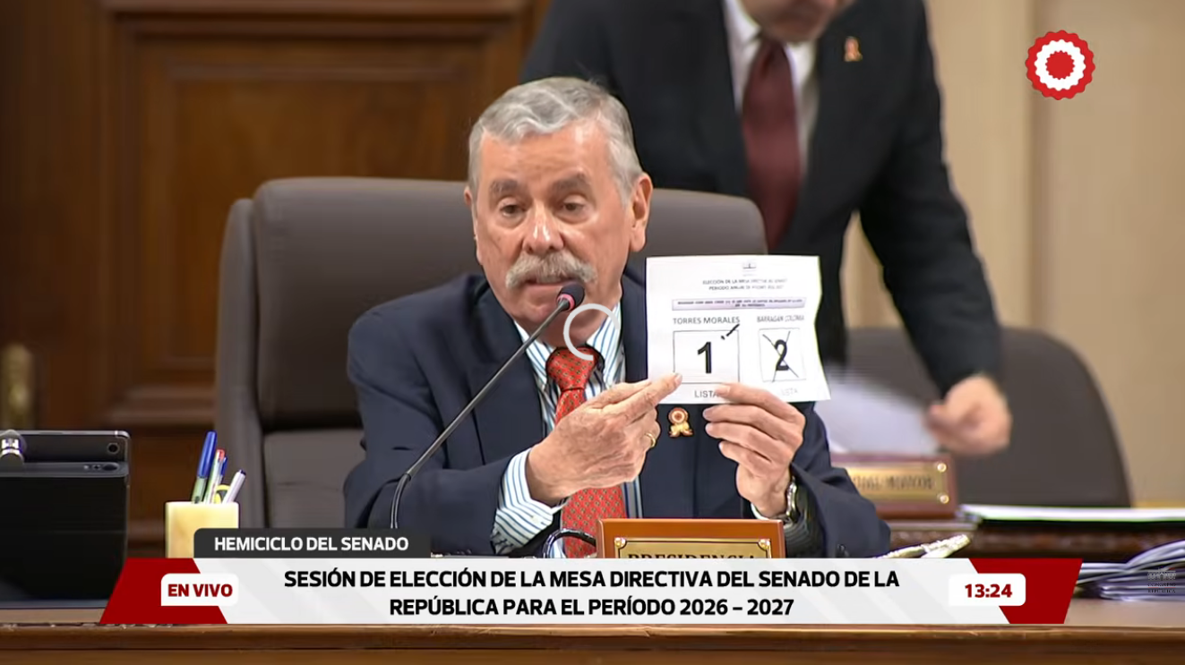 No se ha alcanzado la cantidad de votos requeridos. Habrá segunda votación.