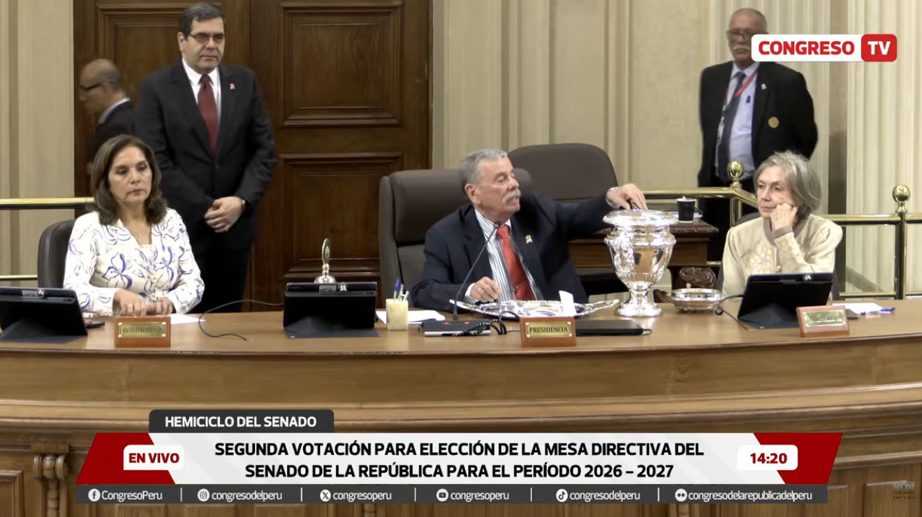 conteo de actas para la segunda votacion