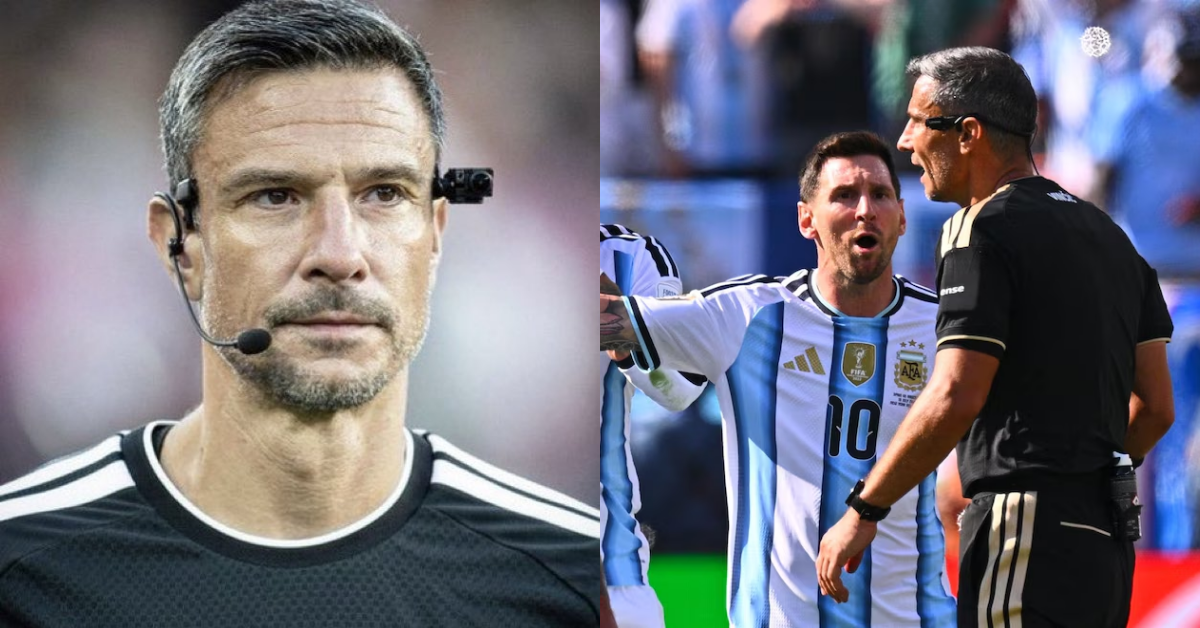 Árbitro de la final del Mundial 2026 entre España y Argentina anuncia su retiro tras polémico partido