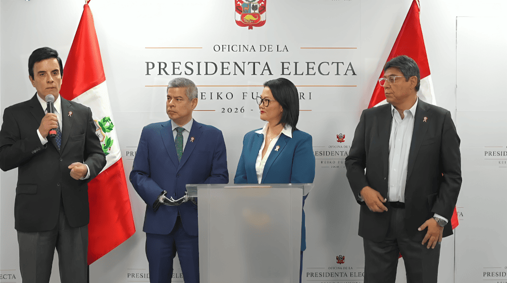 Keiko Fujimori anuncia a Carlos Espá como ministro de Relaciones Exteriores de su gobierno