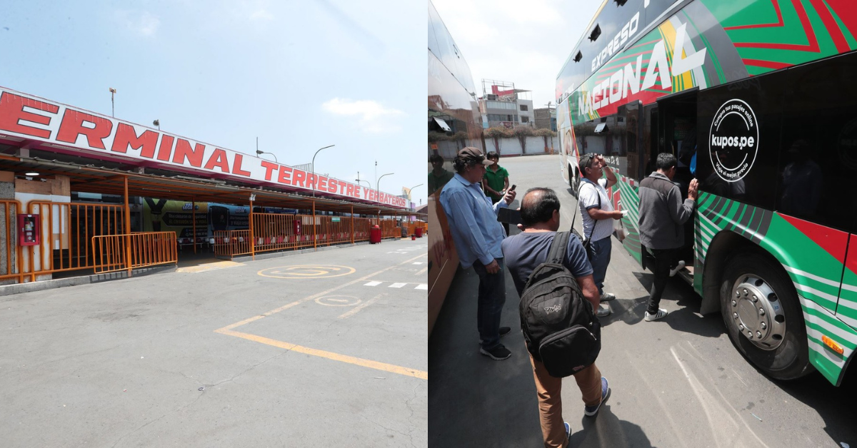 Terminal terrestre de Yerbateros es de lo m�s concurridos en la capital
