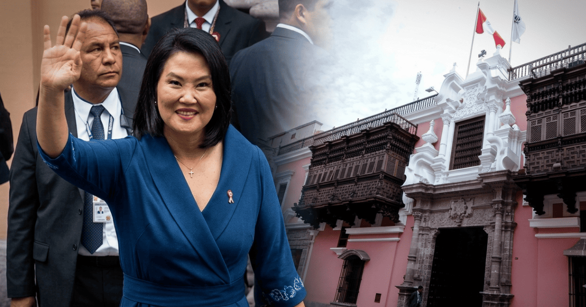 Keiko Fujimori llega a Palacio de Torre Tagle: Presidenta electa esperará Comisión de Anuncio del Congreso