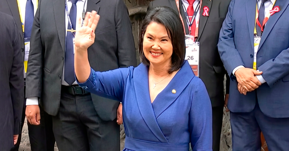Keiko Fujimori asumirá la presidencia con este look con el que desarrolló sus actividades en Fiestas Patrias