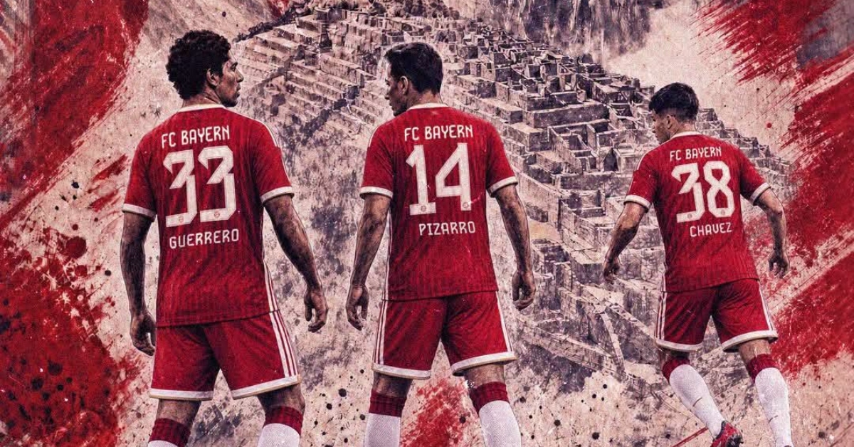 Fiestas Patrias: Bayern Múnich saluda al Perú recordando a Claudio Pizarro, Paolo Guerrero y Felipe Chávez