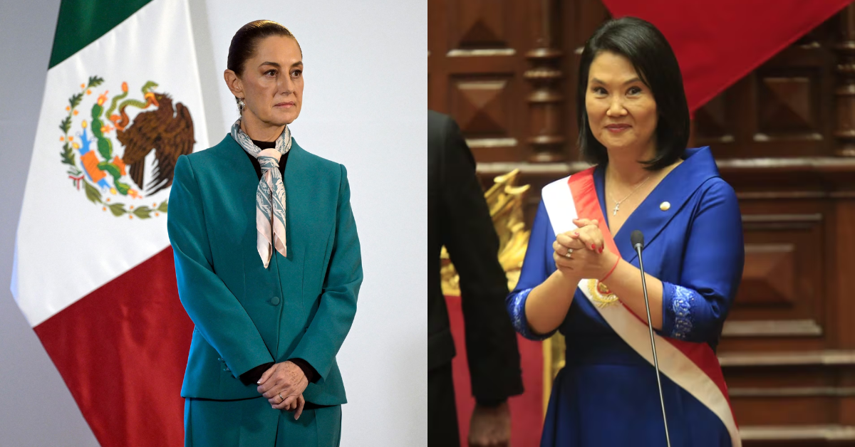 Claudia Sheinbaum busca restablecer relaciones diplomáticas con Perú tras contacto con Keiko Fujimori