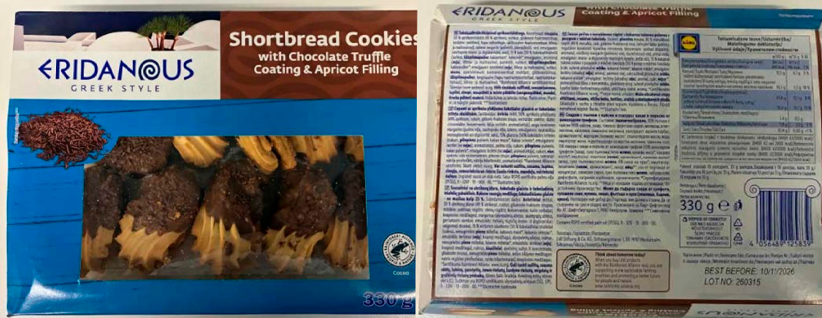 Lidl retira del mercado galletas de mantequilla vendidas en 10 estados de EE. UU.