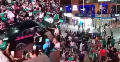 Muere conductor que embisti� a multitud de hinchas en M�xico