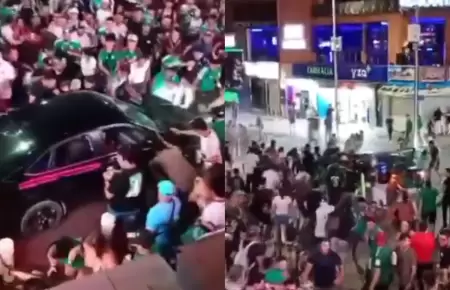 Muere conductor que embisti� a multitud de hinchas en M�xico