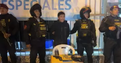 Capturan a presunto sicario de 18 a�os en SJL