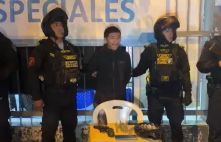 Capturan a presunto sicario de 18 a�os en SJL