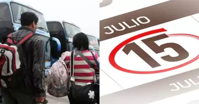 Confirman nuevo d�a no laborable este 15 de julio.