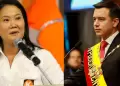 Presidente de Ecuador reconoce triunfo virtual de Keiko Fujimori en la segunda vuelta: "Am�rica Latina est� entrando en una nueva era"