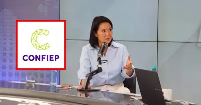 CONFIEP saluda virtual triunfo de Keiko Fujimori en la segunda vuelta.