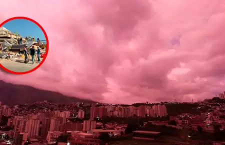 El fen�meno se present� a d�as de los terremotos.
