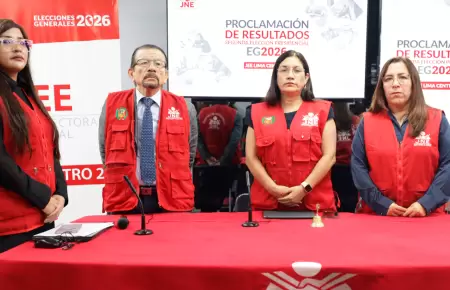 JEE concluyeron con la proclamaci�n descentralizada de la segunda vuelta.