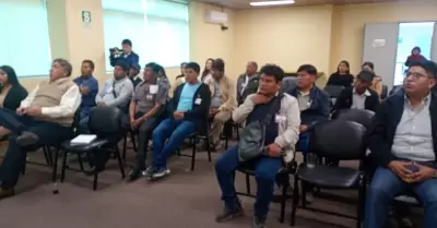 Autoridades comunales de Jorge Basadre anuncian paro indefinido.