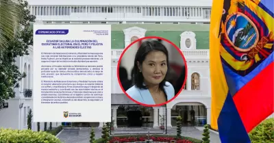 Ecuador felicita a Keiko Fujimori tras ser elegida presidenta electa
