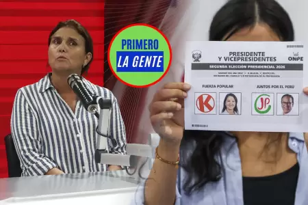 La excandidata se�al� que no pudo expresar tu posici�n para la segunda vuelta.