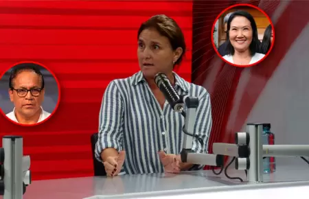 La exministra mostro su preocupaci�n.