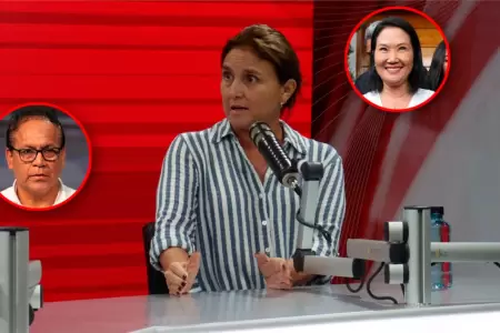 La exministra mostro su preocupaci�n.