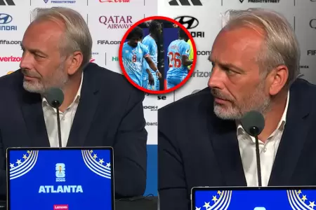 El entrenador se retir� visiblemente afectado.