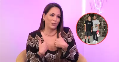 Melissa Klug revela que Farf�n solo pasa pensi�n para su hijo menor