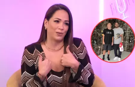 Melissa Klug revela que Farf�n solo pasa pensi�n para su hijo menor