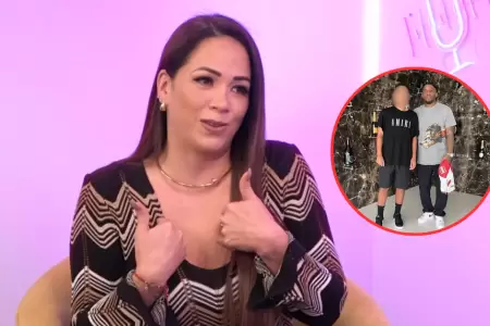 Melissa Klug revela que Farf�n solo pasa pensi�n para su hijo menor