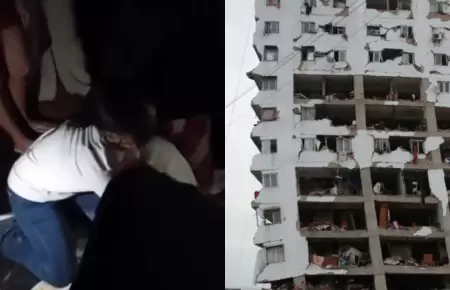 Mujer dio a luz en medio de los escombros tras sismos en Venezuela