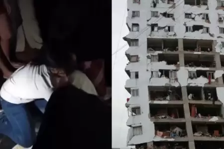 Mujer dio a luz en medio de los escombros tras sismos en Venezuela